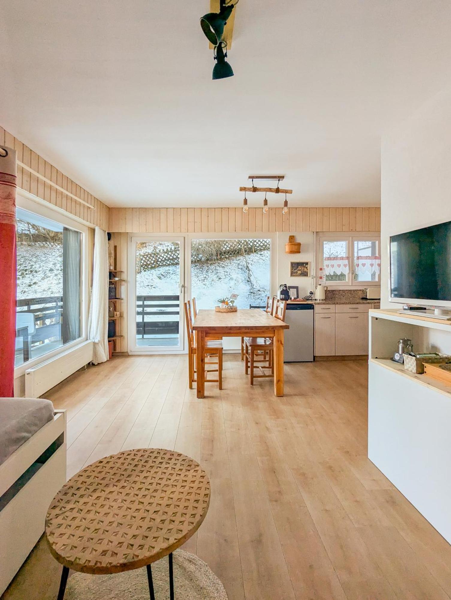 Cosy Centered With Garden And View In Veysonnaz Apartment Exterior photo